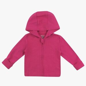 Hanes Hoodie, Zippin Soft 4-Way Stretch Knit Long Sleeve, Babies and Toddlers